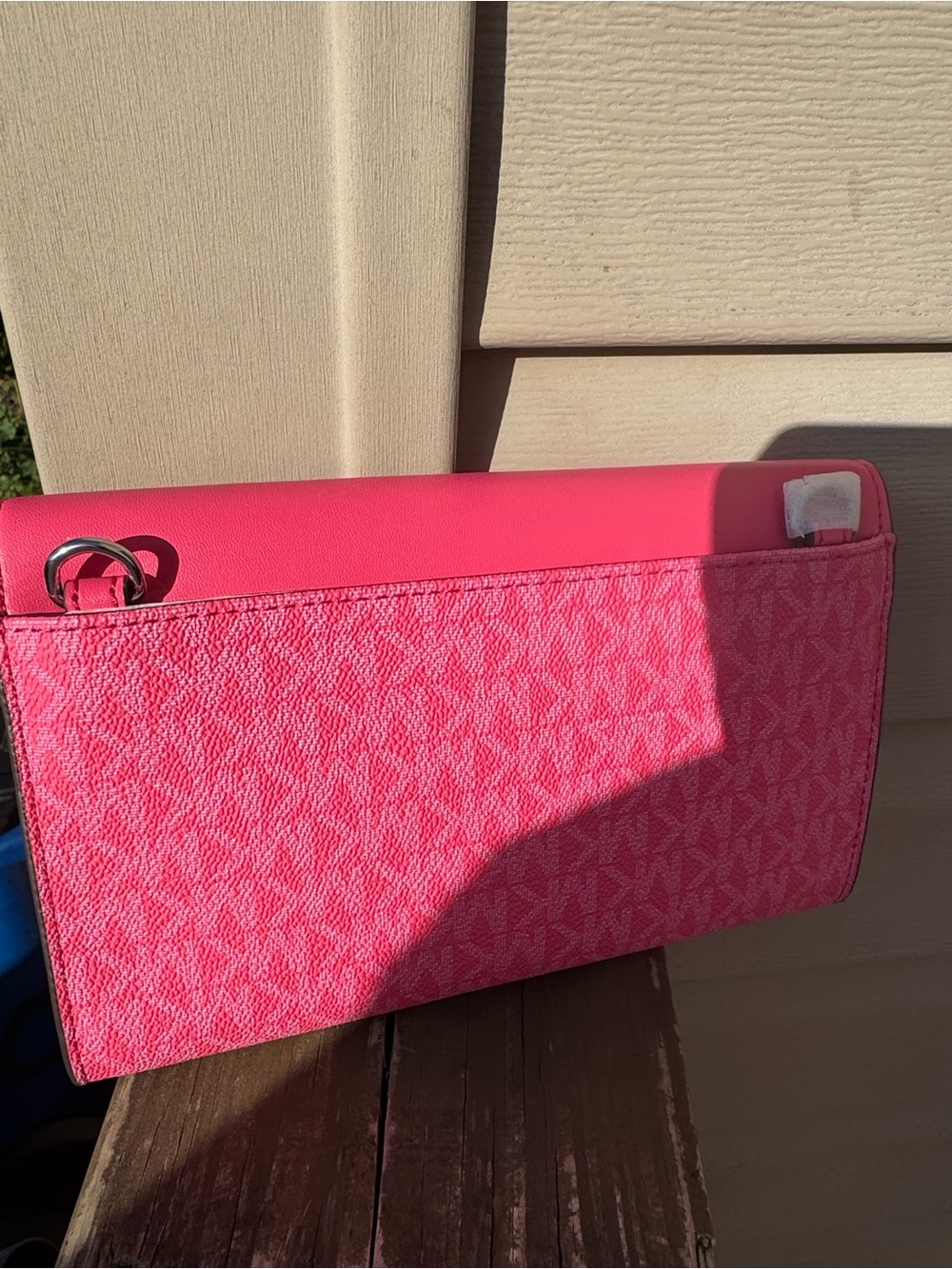 MICHAEL KORS Pink Envelope Crossbody Bag NWOT - Picture 3 of 5